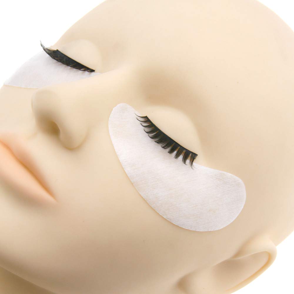 100 Pairs Eye Gel Pads, Lint Free Under Eye Patches for Eyelash Extensions, Premium Eye Mask Beauty Tool Kit