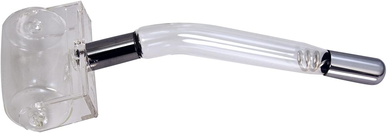 Electrode Wand Glass Tube Handheld Spare Parts for Hi Frequency Instrument Elitzia ETHB01(Orange Roller)