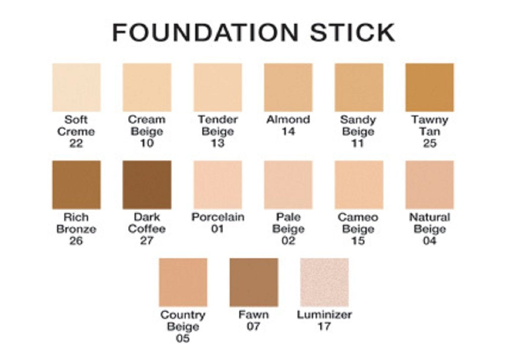 Creamy Conditioning Foundation Stick Buildable Coverage Hypoallergenic (Warm Tan)