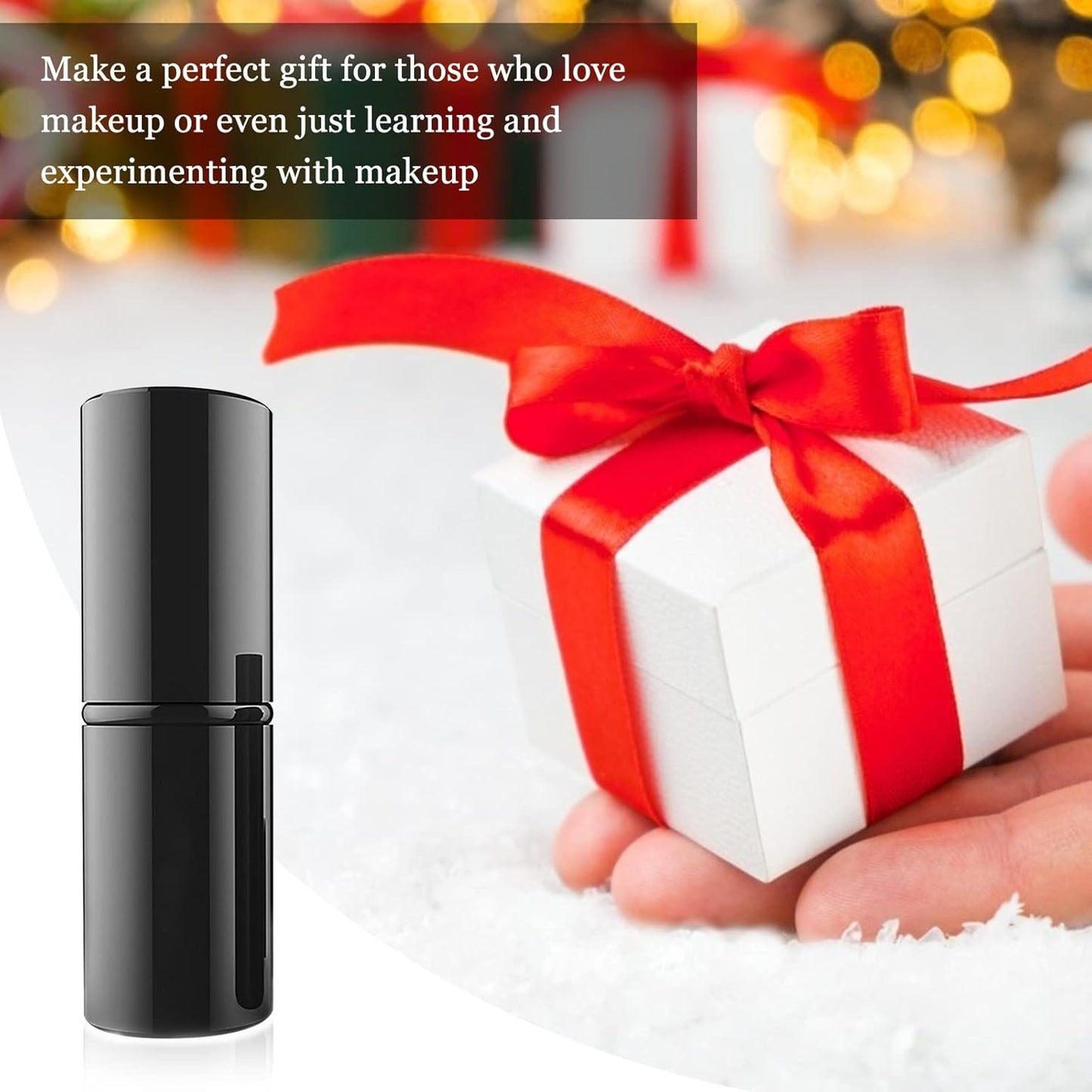 Falliny Retractable Makeup Brush, Travel Kabuki Face Blush Brush, Portable Powder Foundation Sunscreen Brush with Cover for Blush, Bronzer, Buffing, Flawless Powder Cosmetics