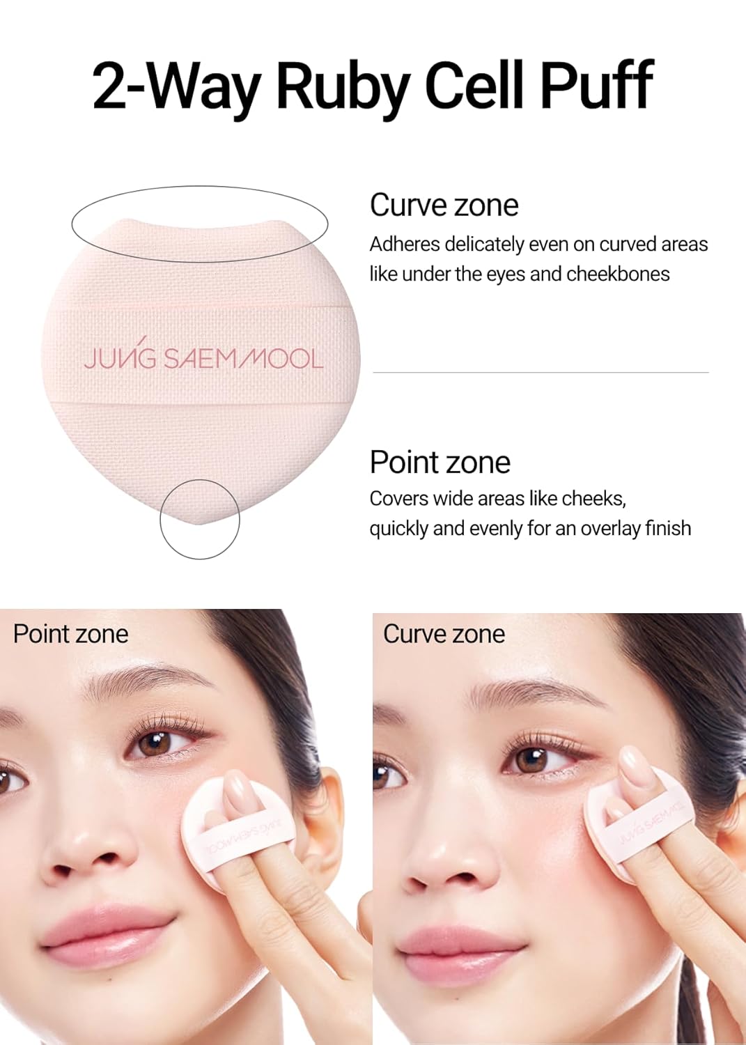 JUNGSAEMMOOL Artist Cushion Blush (Blooming Pansy) | Easy to Blend, Lightweight, Hydrating Korean Makeup Cushion Blush for Dewy & Glowing Cheeks