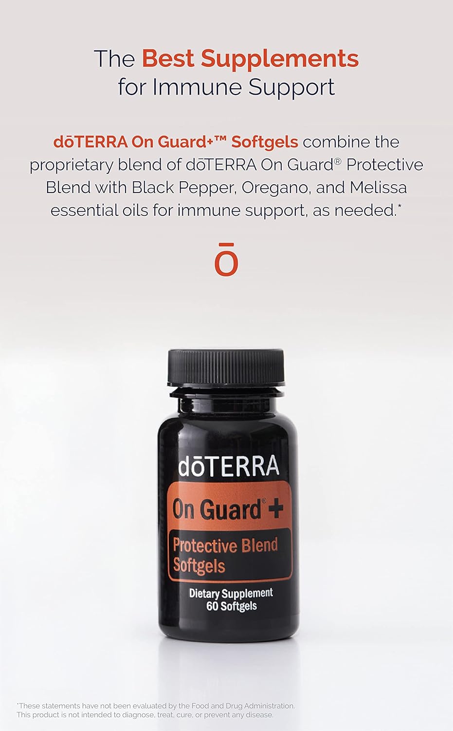 DoTerra On Guard Essential Oil Protective Blend Softgels 60 ct (2 Pack)