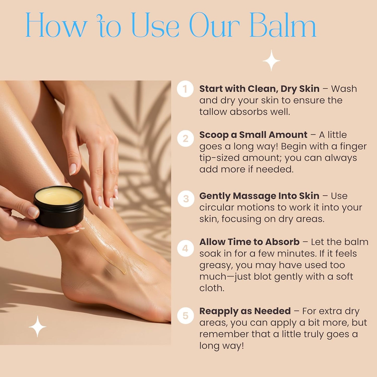 Organic Helichrysum Balm - 2 oz Helichrysum Gymnocephalium, Shea Butter, Beeswax, Jojoba Oil Ultra-Moisturizing, Skin Healing, Full Body Hydration