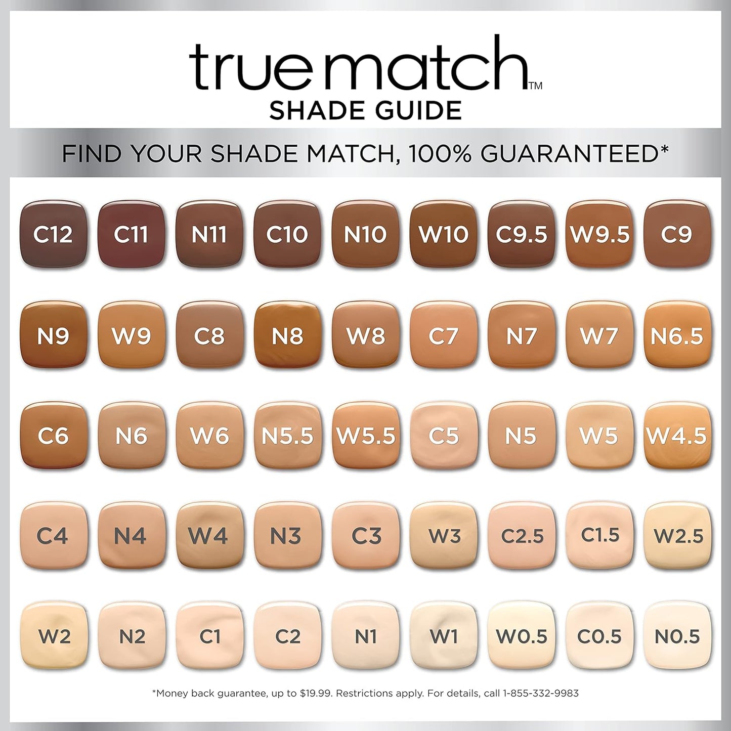 L'Oreal Paris Makeup True Match Super-Blendable Liquid Foundation, Spiced Latte W9, 1 Fl Oz,1 Count
