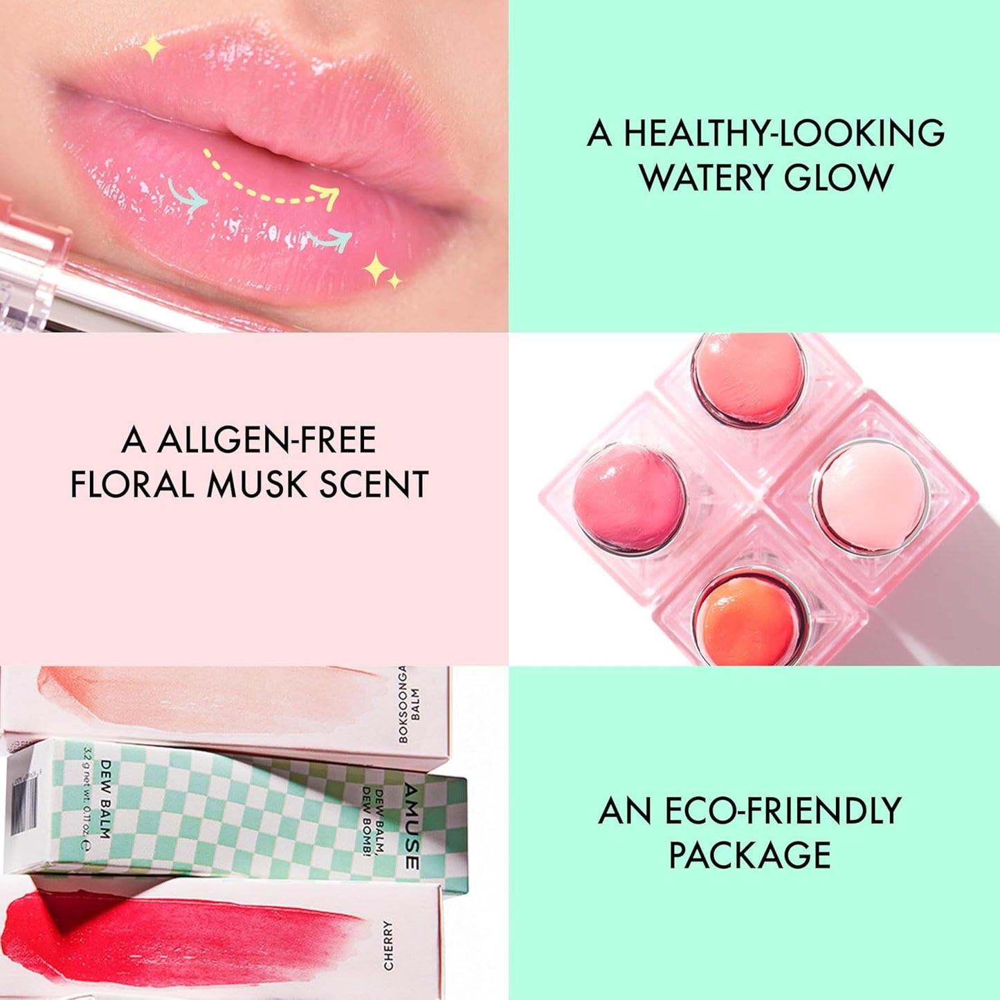 Amuse SEOUL DEW BALM 03 POMELO DEW