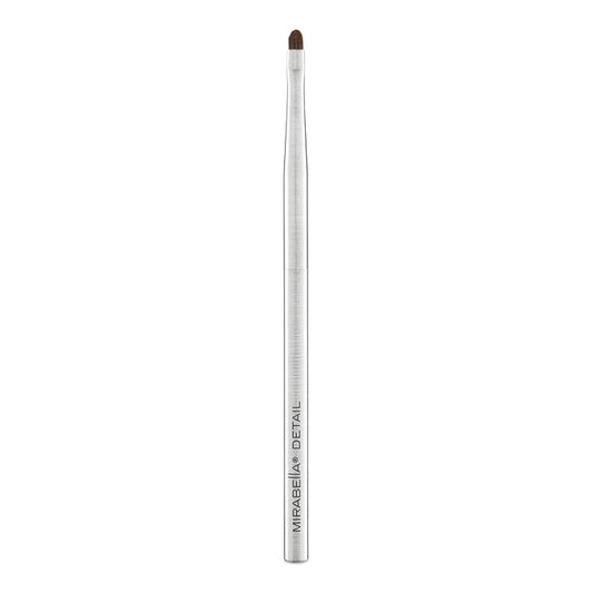 Mirabella Detail Professional Makeup Brush – Precision Eyeshadow Brush for Blending & Smudging – Small Vegan Brush w/Tapered Bristles & Weighted Handle for Eyeshadow Detailing