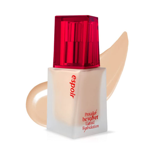 Espoir Pro Tailor Foundation Be Velvet SPF22 PA++ #5 Beige 1.01 fl oz | Powerful Lastingness Cover | Thin Coverage Improving Skin Texture | Velvety Formula without any Dry Feeling | Korean Makeup