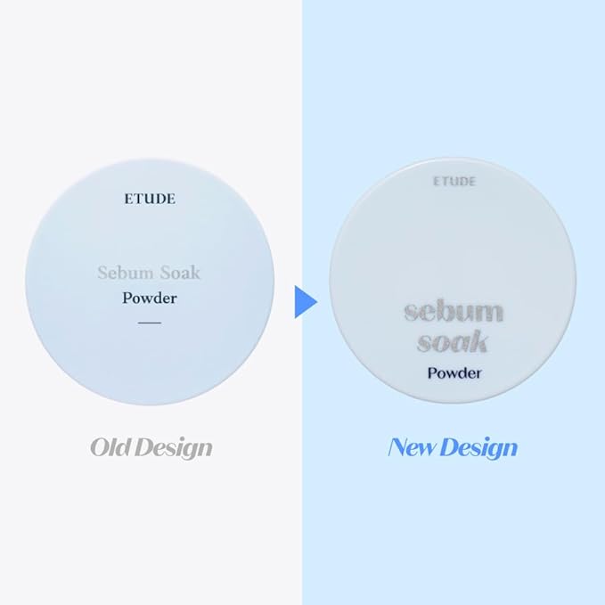 ETUDE Sebum Soak Powder 5g (23AD) | Makeup Powder for Oily Face with Sebum Control, Soft Skin Effect and Matte Finish | Flawless Long-Lasting Make up | Kbeauty
