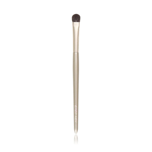 Natural Goat Hair Eye Shadow Brush by ENZO KEN, Large Smudge Eyeshadow Brush, Shader Eye Shadow Brush, Eye Shader Brush, Single Eyeshadow Brush, Eye Brushes, Eyeshadow Blending Brush. (Gold, E203L)