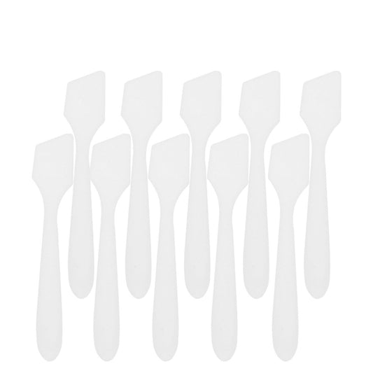 100pcs Face Cream Scoop Makeup Scoop Makeup Spoon Cosmetic Scoop Cosmetic Spatula Face Mask Scoop Face Cream Spatula