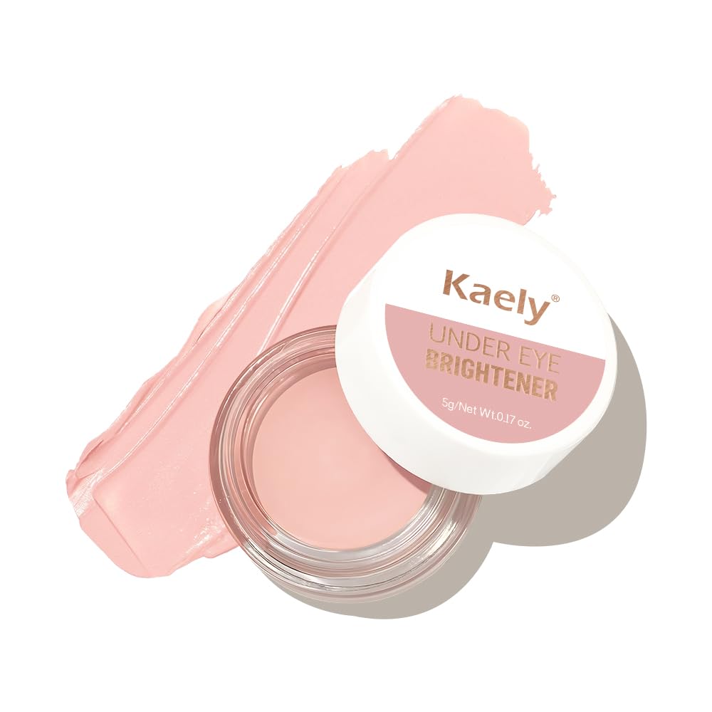 evpct under Eye Brightener, Nourishing Luminous under Eye Concealer Color Corrector for Dark Circles, Waterproof Naturactor Concealer Pot make up for face Eye Ring corrector de ojeras 01# Light Rose