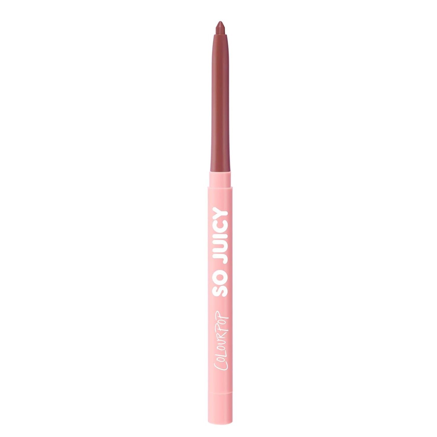 ColourPop So Juicy Plumping Lip Liner with Peptides - Long Lasting Lip Liner for Visibly Plumped & Shaped Lips - Enriched with Smoothing Ceramides & Peppermint - Group Chat (0.01 oz)