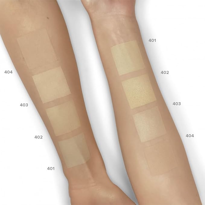 Lamel OhMy Clear Face Powder - Light Natural Coverage & Suet Control - Cruelty Free - Warm Beige N.407