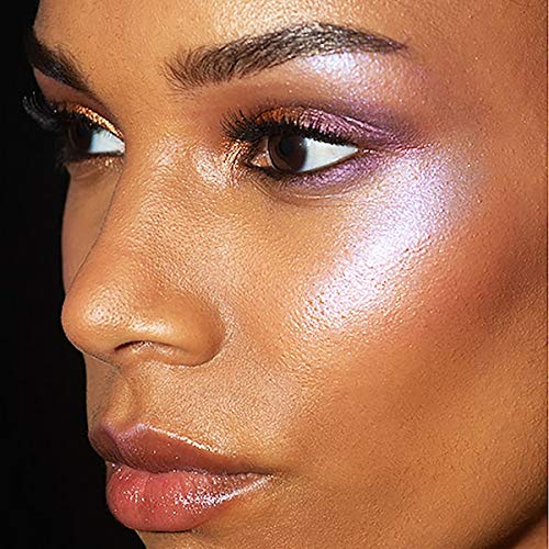 Kevyn Aucoin Glass Glow Face, Crystal Clear: Multi-purpose universal dewy highlighter for face and body. Creates glowing youthful-looking hydrated skin with a glassy complexion. Makeup artist go to.