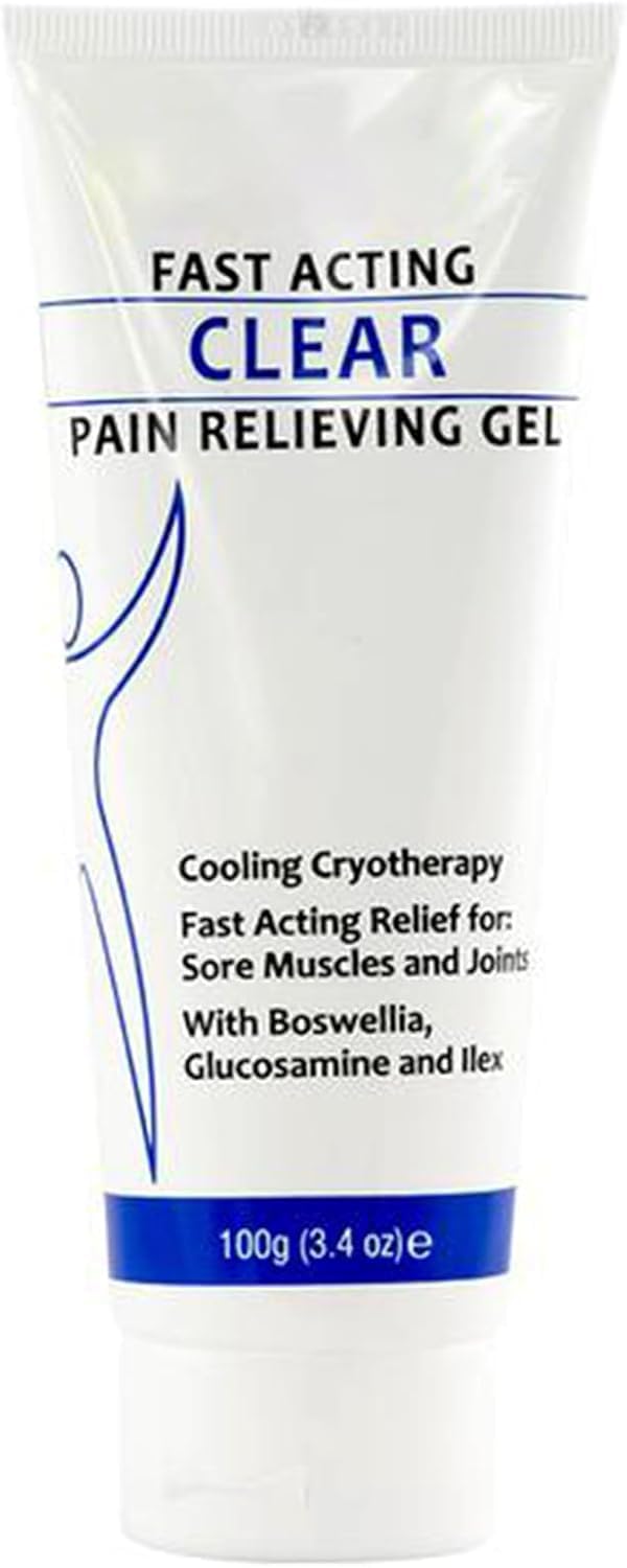 Soothing Cooling Gel 100g, Relieving Body, Pain Relieving, Sports Soothing Cooling Gel Body Care Lotions, Fast Absorbing for Women and Men