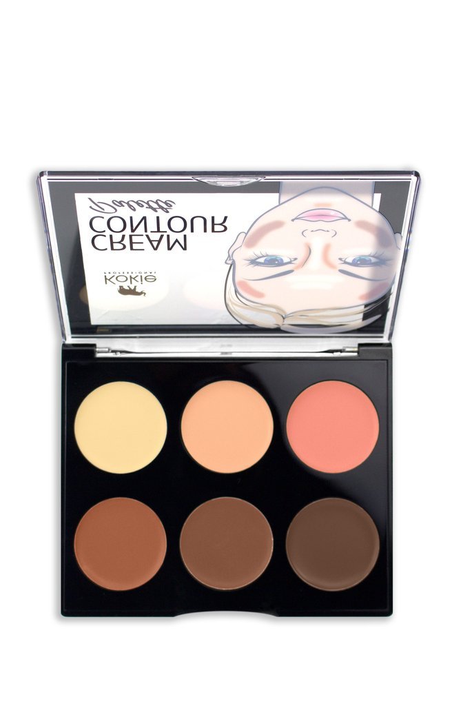 Kokie Cosmetics Cream Contour Kit, Deep/Dark, 0.42 Ounce