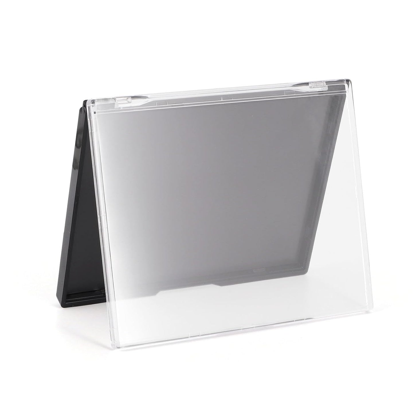 Magnetic Makeup Palette with Clear Top, 5 Pack Empty Eyeshadow Palettes depots Travel Storage Box for DIY Cosmetics Bronzer Highlights Powder (Small Palette - 4.8" x 4")