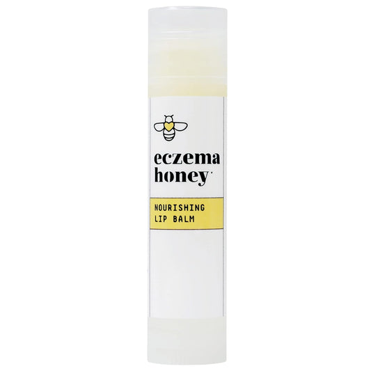 ECZEMA HONEY Nourishing Lip Balm - Organic Chapstick for Sensitive Skin - Daily Lip Moisturizer for Very Dry Lips - Mango Butter & Honey Lip Balm - Natural Lip Care Products (1 Ct)