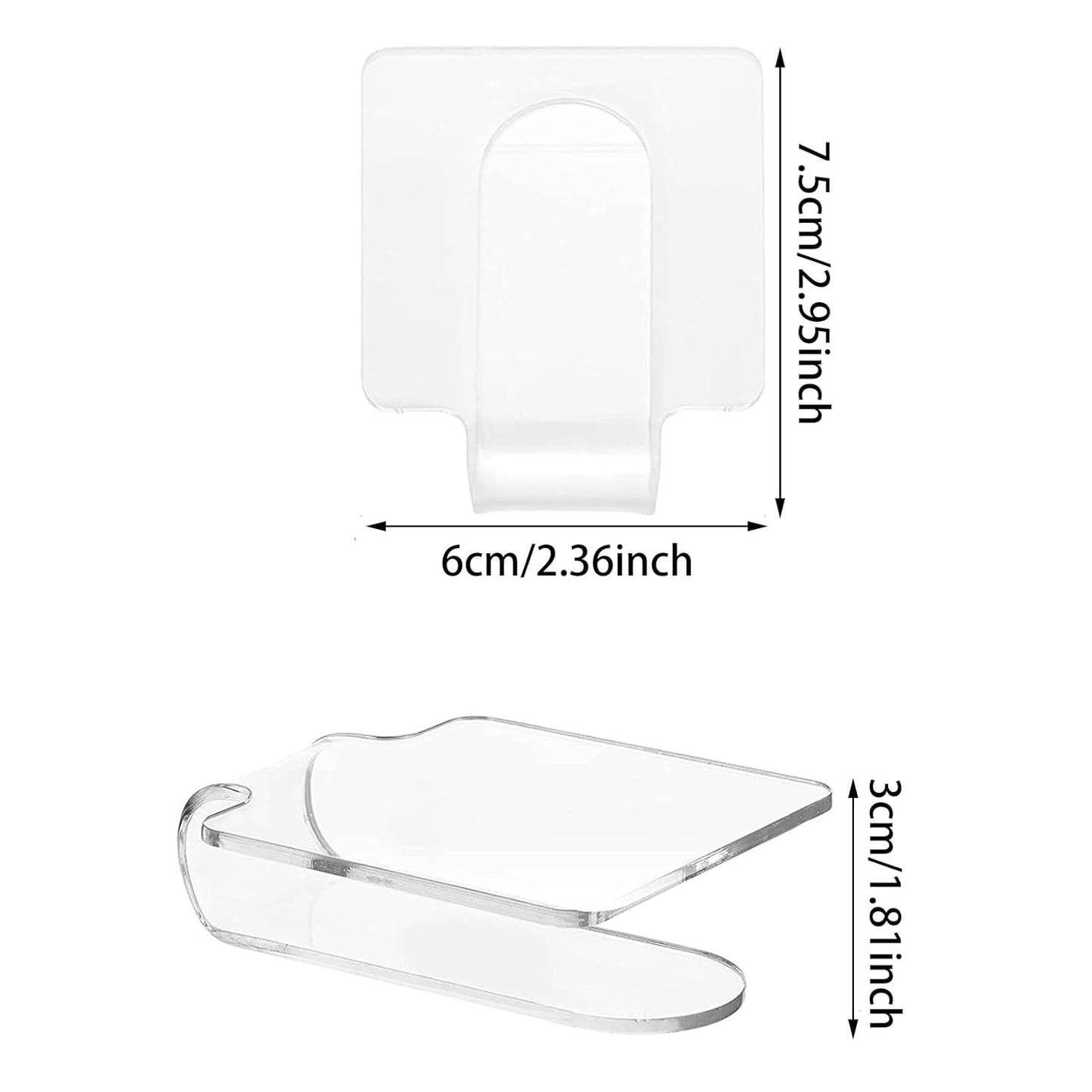 yueton 2SET Handheld Square Color Palette Acrylic Color Palette Beauty Color Palette Beauty Concealer Plate Liquid Foundation Color Palette Nail Art Transparent Palette for Makeup Foundation