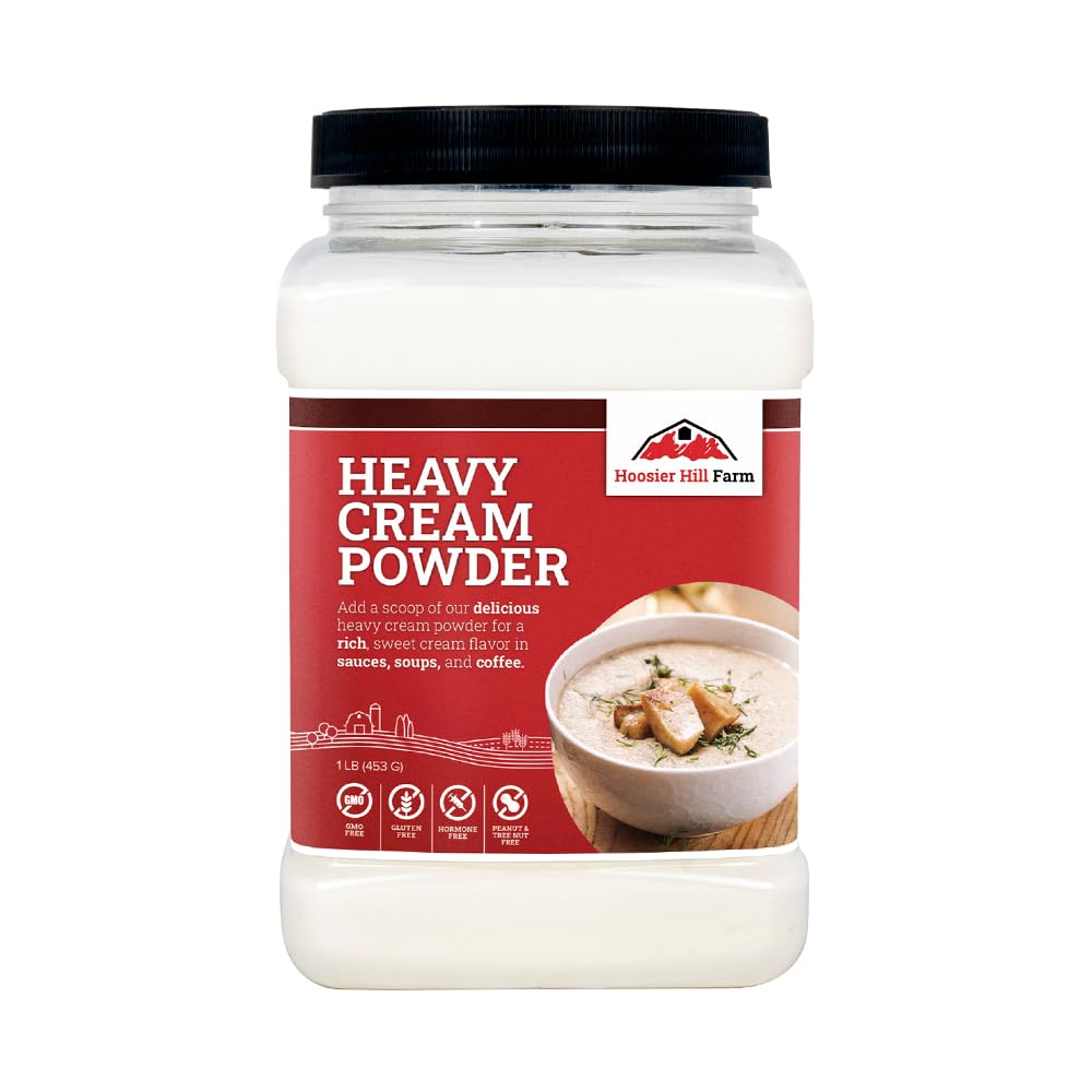 Hoosier Hill Farm Heavy Cream Powder, 1LB (Pack of 1)