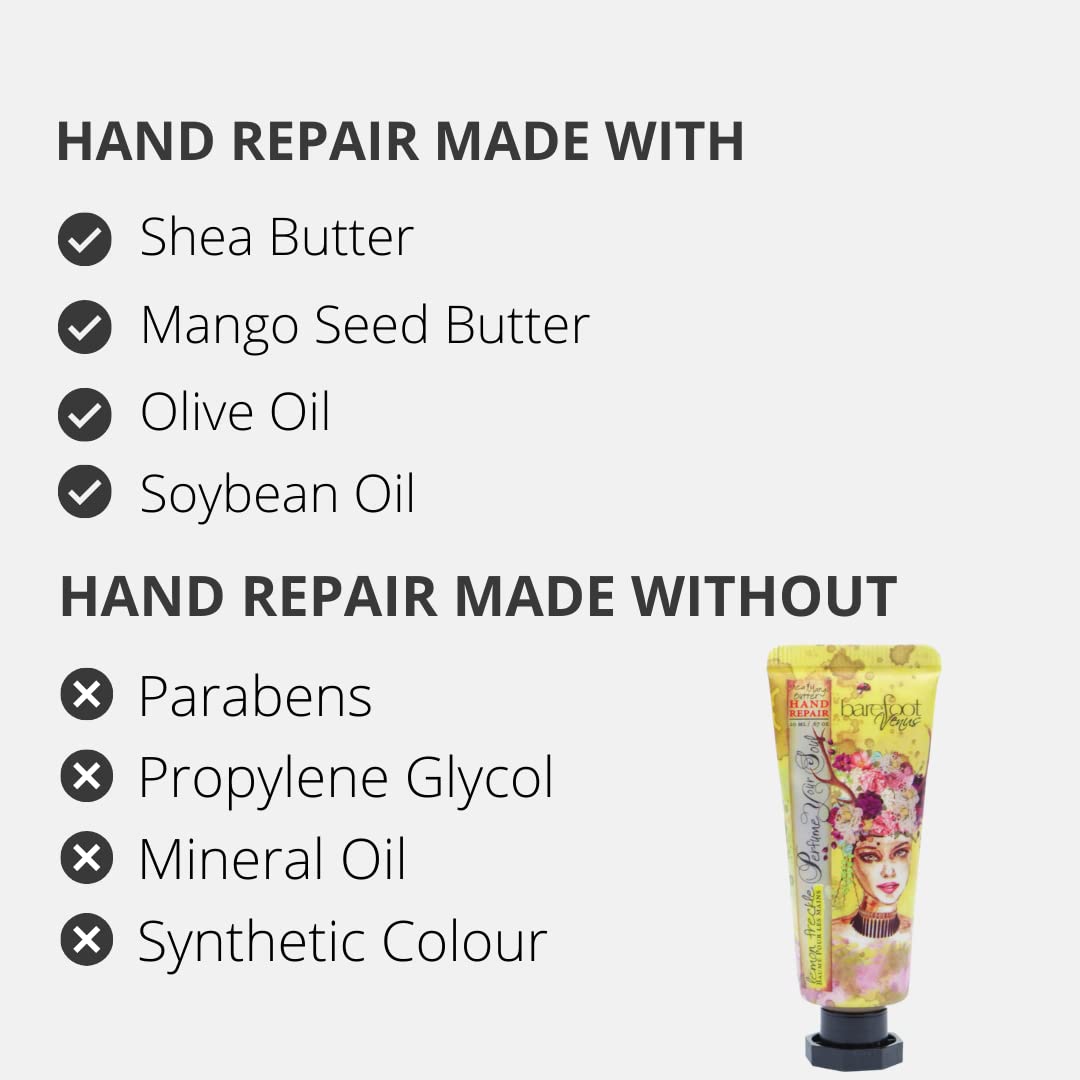 Discovery Kit - Argan Oil, Bath Soak, Hand Cream & Hand Repair (Lemon Freckle)