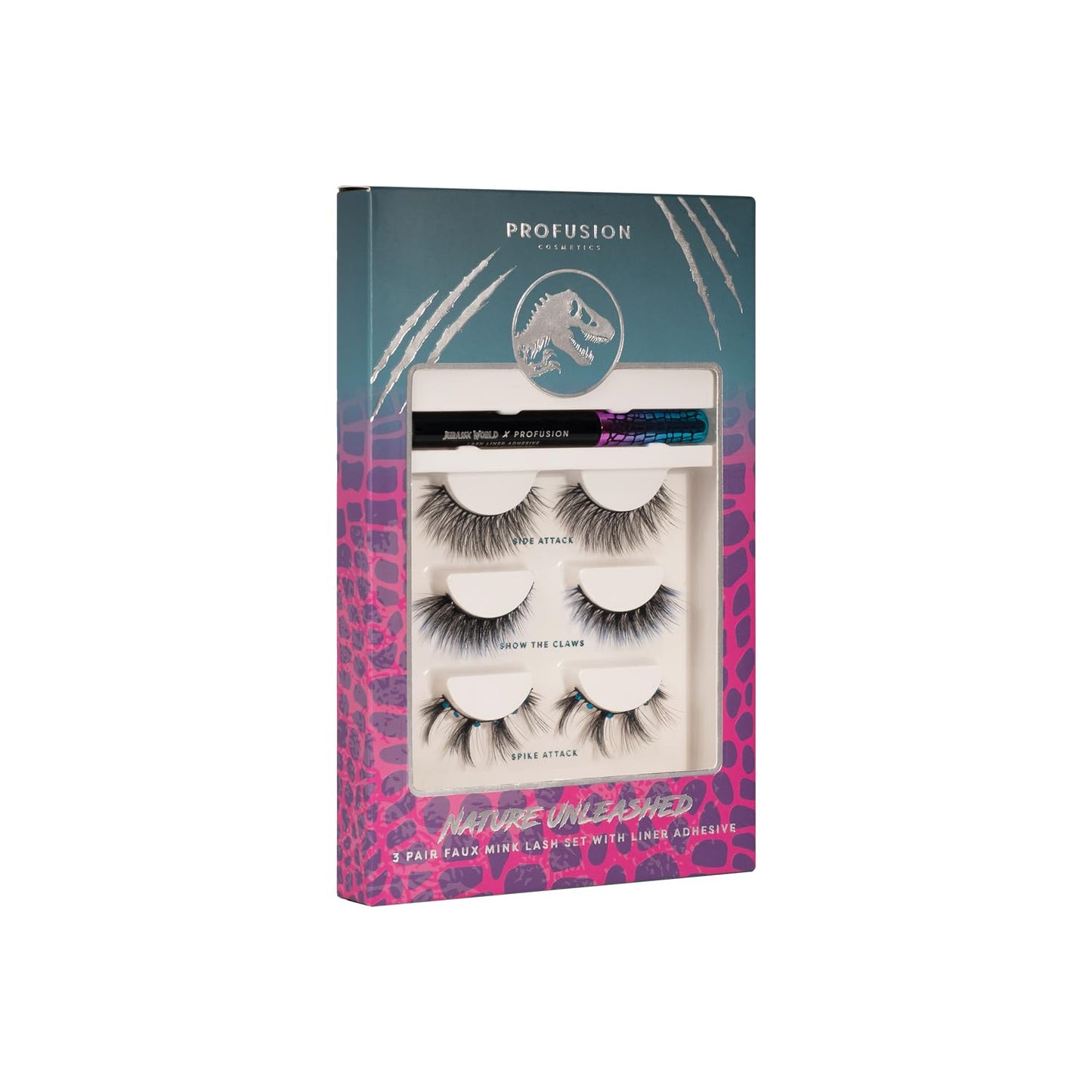 Jurassic World 3pc Lash Set Makeup Collection