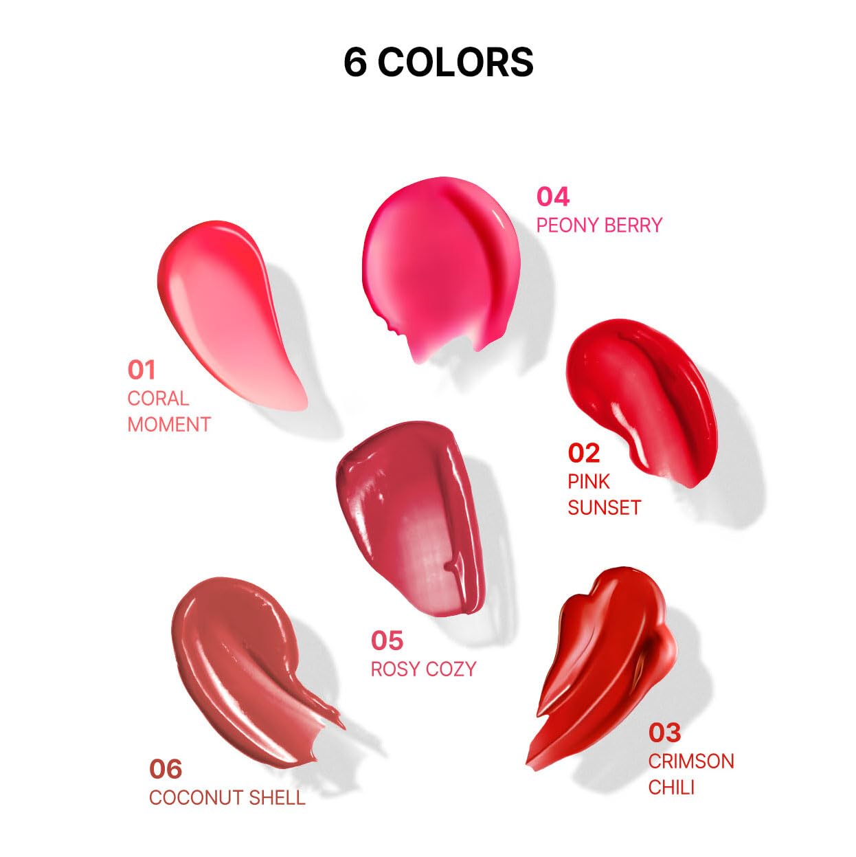 YNM Candy Gloss Balm (01 CORAL MOMENT, 3g) (+9 colors) K-beauty, Tinted, Color Lipstick Balm, Glossy, Moisture, korean, Jelly lips, Non-Sticky and Long-lasting