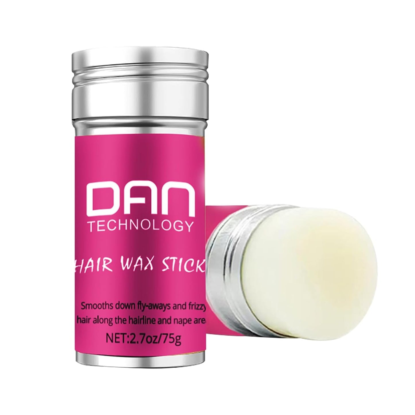 DAN hair wax stick, Wax Stick for Hair, Hair-Styling Waxes, Non-greasy Styling Hair Pomade Stick, Nourishing Accessories - Slick Stick for Women & Kids,(2.7 oz)