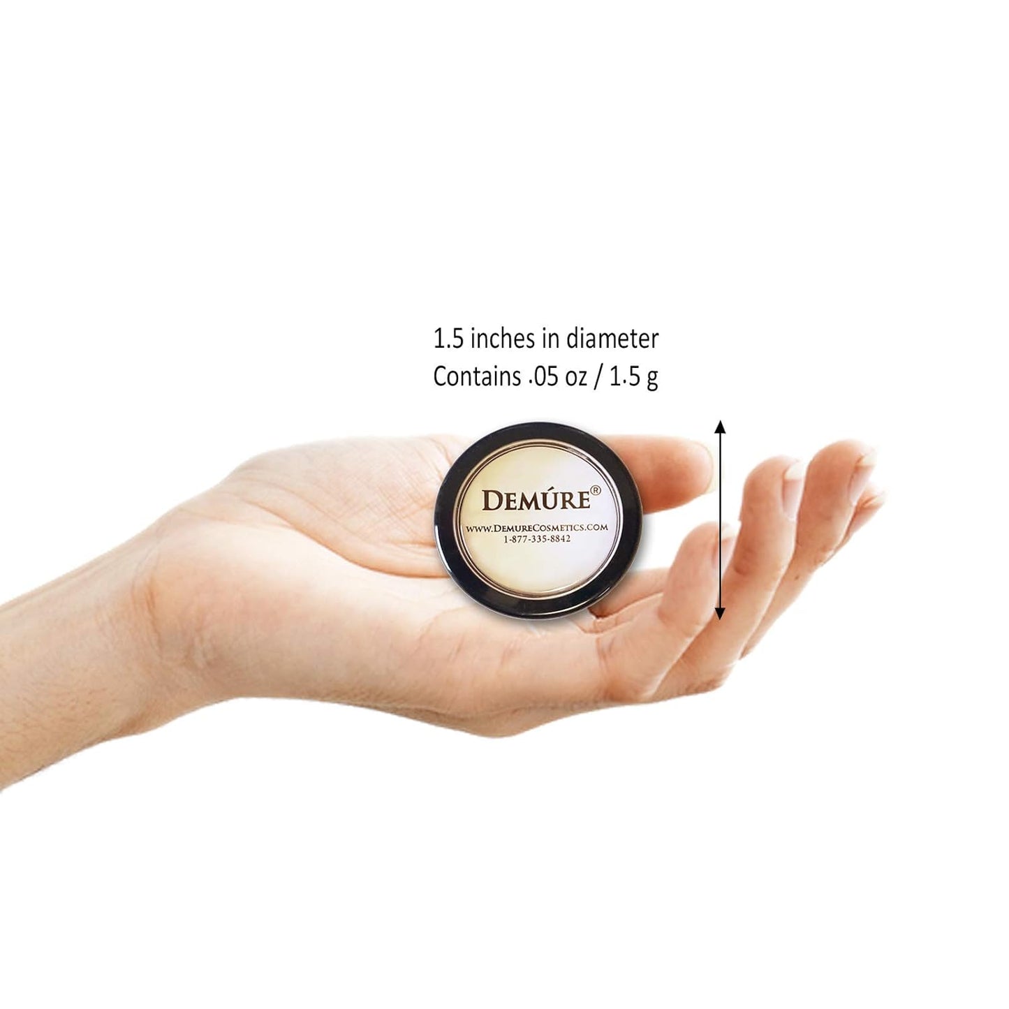 Demure Mineral Make Up (Charcoal) Eye Shadow, Matte Eyeshadow, Loose Powder, Eye Makeup, Professional Makeup