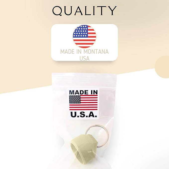 Keychain Holder EOS Lip Balm Stick (Keychain Only) - Travel Size Lip Balm Chapstick - Healing Stick - Made in USA