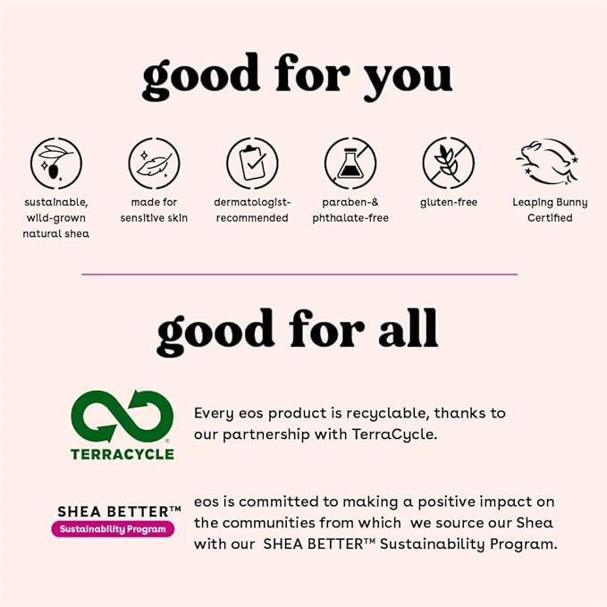 eos 100% Natural Lip Balm- Pineapple Passionfruit, All-Day Moisture, Made for Sensitive Skin, Lip Care Products, 0.25 oz (Pack of 2)