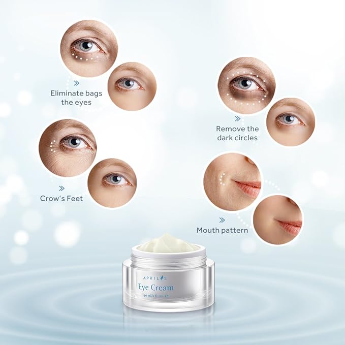 Anti-Aging Eye Cream, the Most Effective Eye Cream with Argireline for Instant Firming and Long-Term Reduction of Dark Circles, Puffiness, Wrinkles and Bags, 30 ml, 1 fl. oz