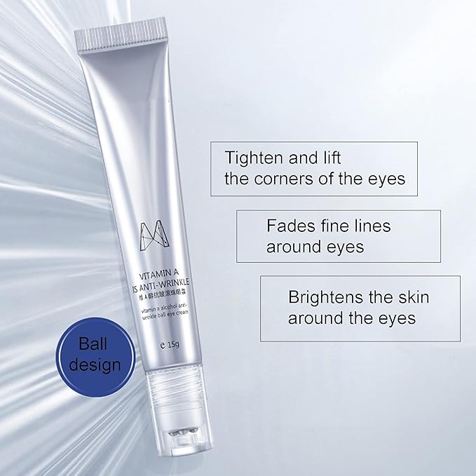 Eye Cream, Roll-On Moisturizing Anti?Wrinkle Eye Cream Eye Cream Anti-Aging for Moisturizing