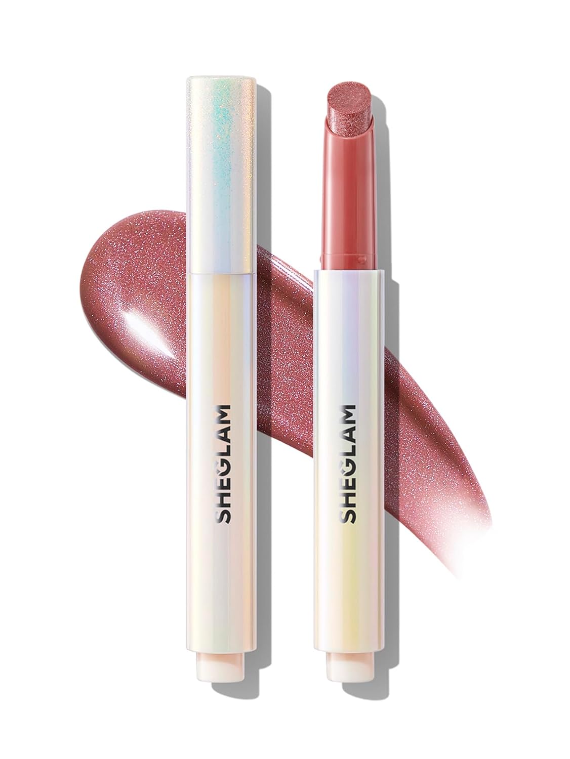 SHEGLAM Pout-Perfect Moisturizing Solid Lip Gloss Shimmer Lip Plumper - Pink Flamingo