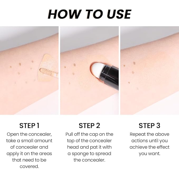 2 Pack Liquid Foundation Cream for Face Makeup,Durable Full Coverage Matte Concealer Make Up,Oil Control & Waterproof Base Primer -0.35+0.35 Fl.Oz (03+04#)