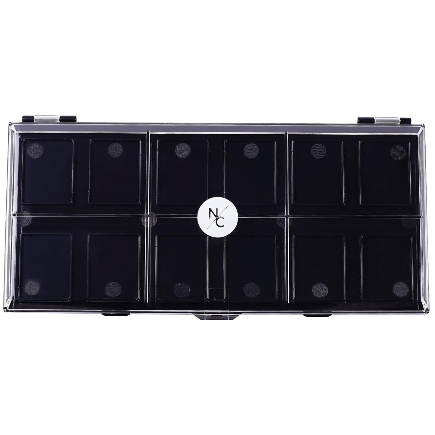 12 Color Empty Alcohol Activated Palette for Refills and Custom Palette Creation