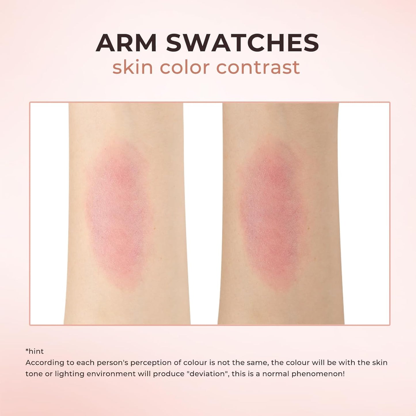 Jolilab Blush Makeup Color Changing Blush Palette Cream Blush Powder Palette Long-Lasting Hydrating Pigment High Impact Buildable Color Lightweight Smooth Finish for Eyes Cheeks(1, pink, 1)