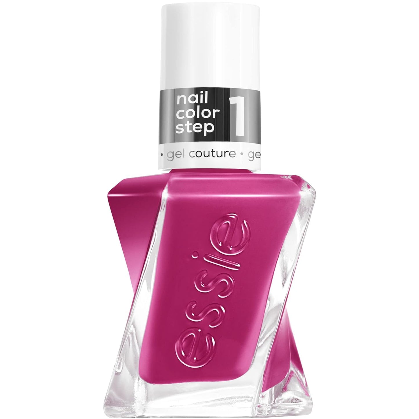 essie gel couture, Long-Lasting Nail Polish, 8-free Vegan, Fashion Freedom, Pink, Wilder Than I Seam, 0.46 fl oz