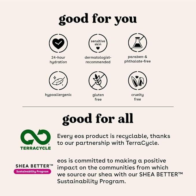 eos 24H Moisture Super Balm- Electric Cherry, Limited-Edition Lip Mask, 0.35 fl oz