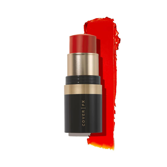 Cover FX Correct Stick Red Color Corrector Concealer - Flame: Neutralize Darkness (All Skin Tones) - Brighten + Neutralize Skin Discoloration - Creamy Lightweight Full Coverage