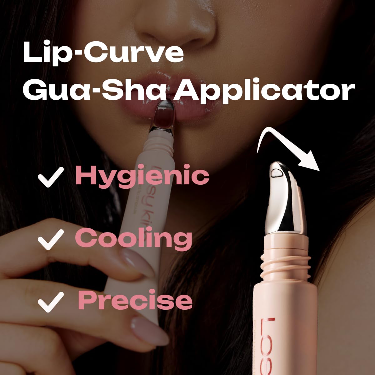 PDRN Tinted Lip Serum – High Gloss Ultra Hydrating Natural Glow, Non-Sticky Volumizing Color Glaze with Long-Lasting Shine, Nourishing Moisturizing Repair for Chapped Lips (0.34 oz)