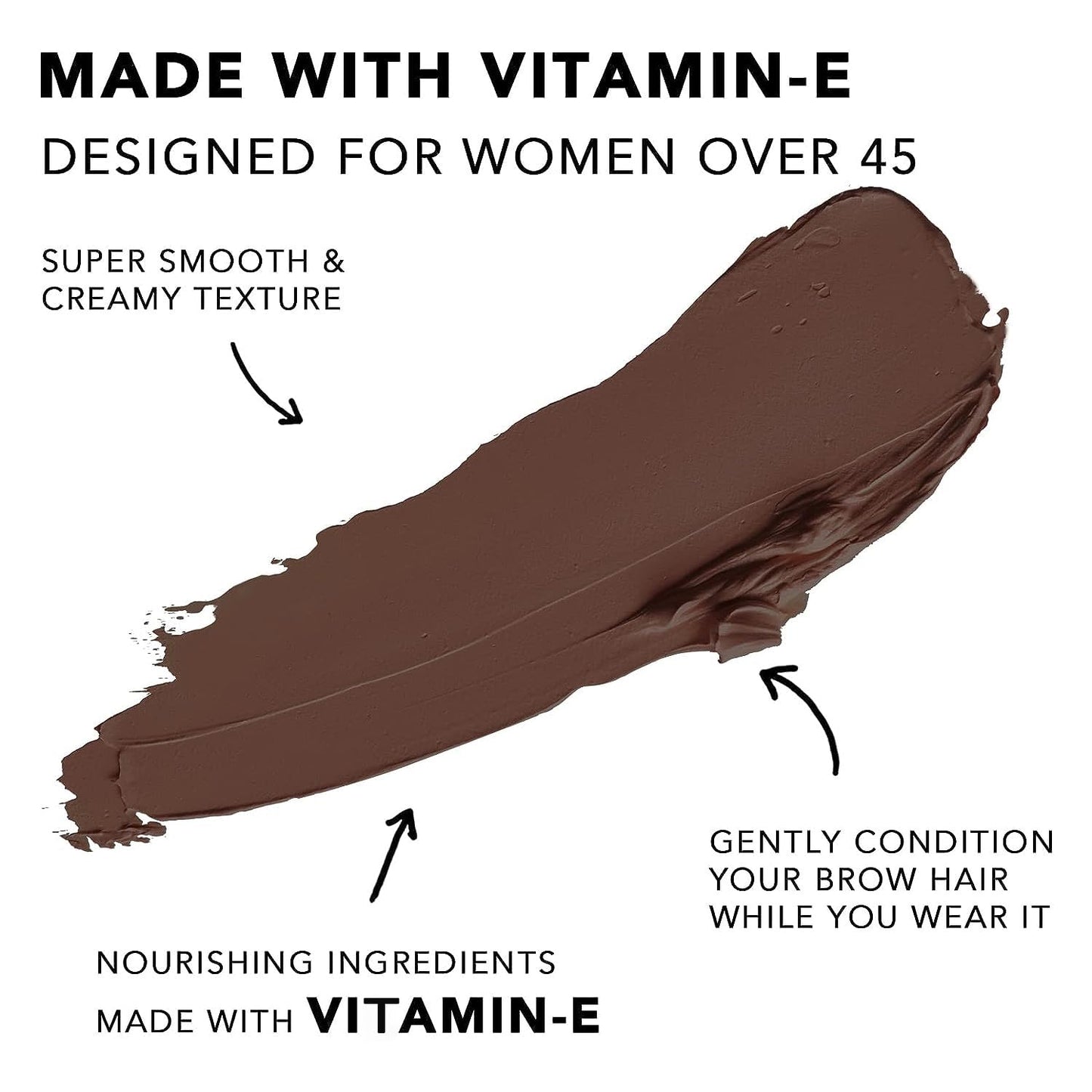 ALLROSE Eyebrow Stencils Eyebrow Stamp Stencil Kit Eyebrow Kits Tool 0108 (Brown 02)