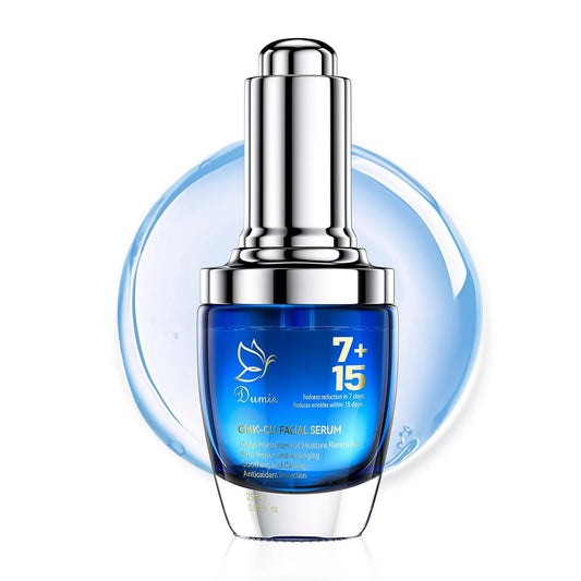 Copper Peptides Serum for Face - Peptides Collagen Renewal & Anti-Aging Serum - GHK-Cu, EGF, Hyaluronic Acid,Collagen - Anti Wrinkle, Firming, Moisturizing-Korean Skin Care,25mL/0.88 Fl Oz