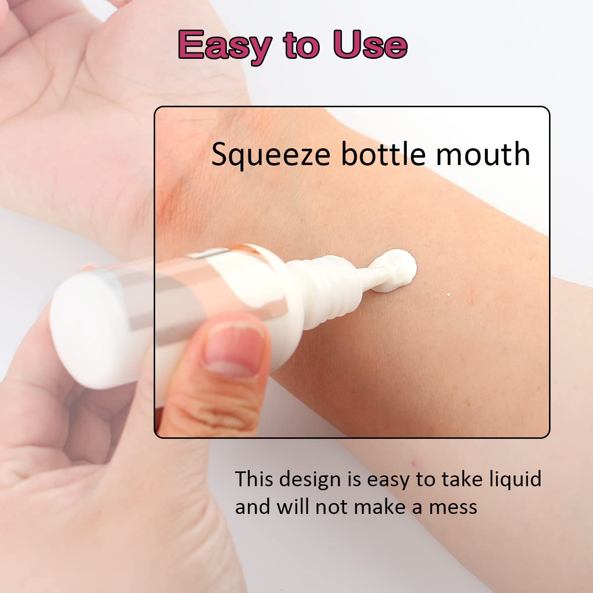 Depvision Liquid Latex 3 Colors Set White Fresh Clear Color For Special Effects Wound Waterproof Professional Makeup Artist Skin Illustrator SFX Monster Zombie (60ml*3 Color) (30ml * 3 Special color)