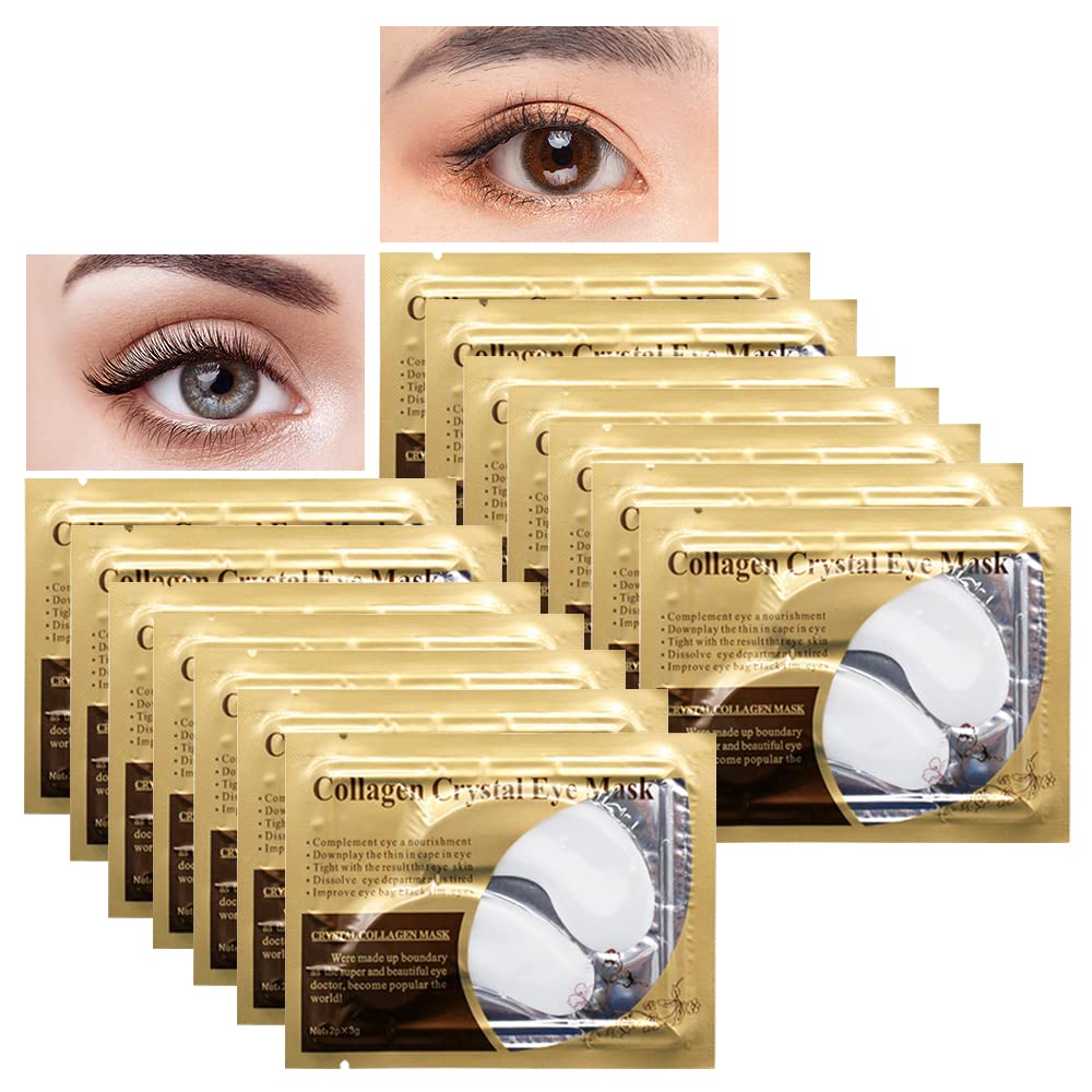 Jakuva 29 Pairs Under Eye Patches, Collagen Eye Mask Eye Patches for Dark Circles and Puffy Eyes, Reduce Wrinkles, Eye Mask Skincare for Moisturizing, Smoothing Eye Bags for Your Face Care, Milk White