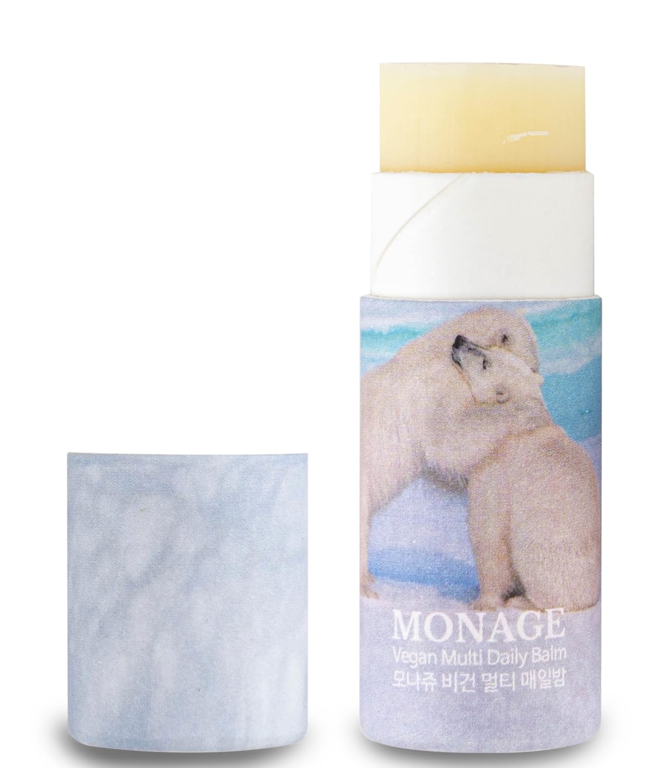 Korea Vegan & Nourishing & Moisturizing Lip Care Made from 100% Natural Ingredients, Organic Moisturizer for Dry, Cracked Lips & Skin, Everyday Lip Balm, Daily, 0.38 Ounce