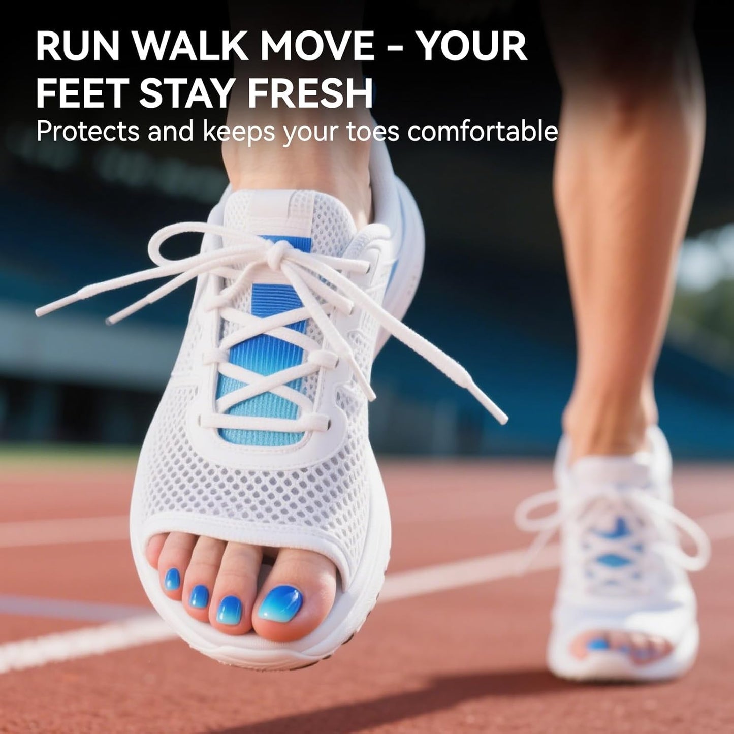 Gelike EC Toes Dual Forms for Extension: 300 Pcs Color Nail Form, 15 Size Nail Forms For Builder, Half Matte Gel Forms For Manicure Art Design Salon Diy