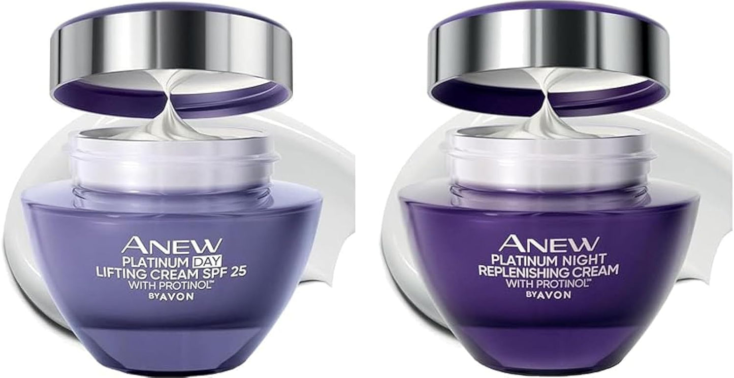 Anew Platinum Day(SPF20)&Night Lifting affect Skin Care Set