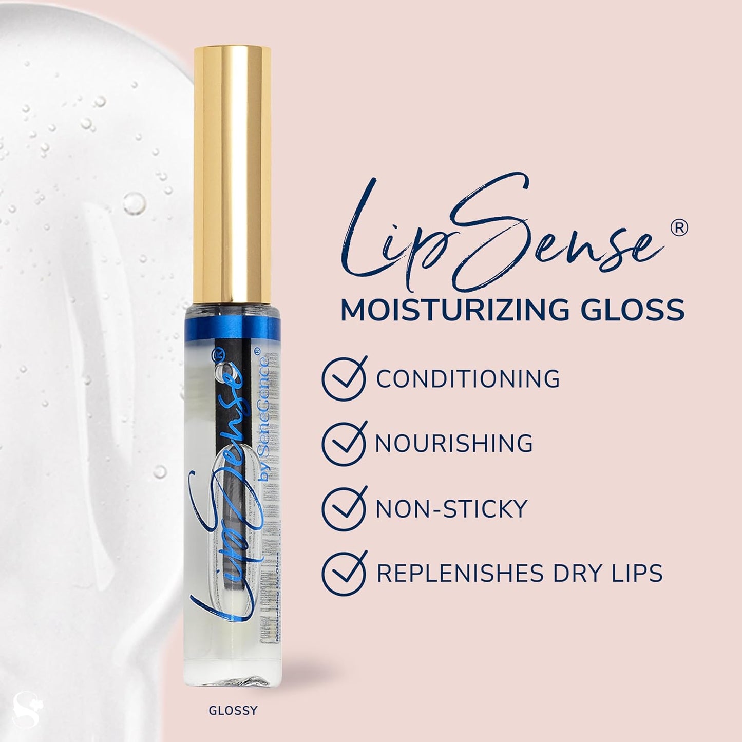 SeneGence LipSense Fly Girl Liquid Lipstick and Glossy Clear Lip Gloss Duo – 18HR Wear, Hydrating, Waterproof, Transfer-Proof