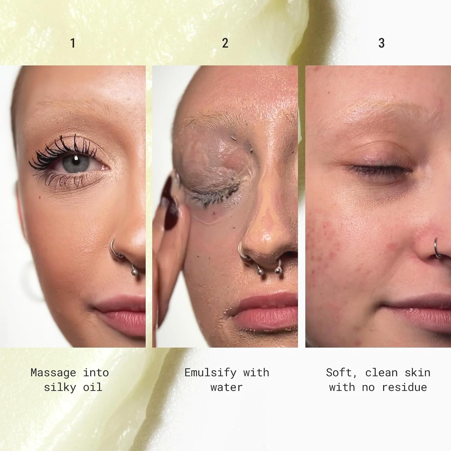 JUNO & Co. JADE Clean10 Cleansing Balm - Makeup Remover Balm - Effortlessly Removes Makeup & SPF - 2.87oz Makeup Remover Balm Full Set